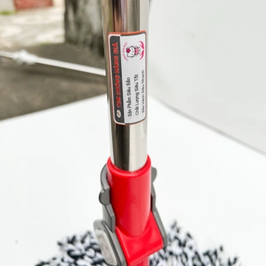 Cây lau nhà 360 Inox Tomas ruột siêu nhẹ, tay cầm bọc PP, giá ưu đãi 180k