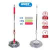 Cây lau nhà 360° tự vắt TOMAS AC012 - Cán chổi thông minh, giá 220k