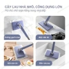 Cây lau nhà 96cm kẹp khăn thông minh 360 độ Mini tự gắp giấy dùng 1 lần - Giá chỉ 36.500₫ 5