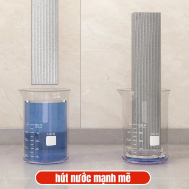 Cây Lau Nhà Bếp Mini Đầu Bọt Biển Đa Năng Linh Hoạt Thấm Hút Mạnh ABS Cao Cấp 8