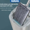 Cây Lau Nhà Cao Cấp - Thùng 2 Ngăn Vắt Xả Thông Minh, Chổi Lau Xoay 360 độ 3