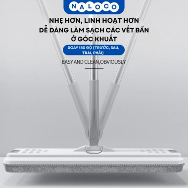 Cây Lau Nhà Cao Cấp - Thùng 2 Ngăn Vắt Xả Thông Minh, Chổi Lau Xoay 360 độ 8 Cây Lau Nhà Cao Cấp - Thùng 2 Ngăn Vắt Xả Thông Minh, Chổi Lau Xoay 360 độ 8