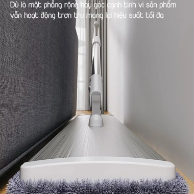 Cây lau nhà công nghiệp Lusen MX02 - Chổi đa năng, bàn nhôm 60-80cm, chỉ 249.000₫ 4 Cây lau nhà công nghiệp Lusen MX02 - Chổi đa năng, bàn nhôm 60-80cm, chỉ 249.000₫ 4