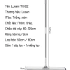 Cây lau nhà công nghiệp Lusen MX02 - Chổi đa năng, bàn nhôm 60-80cm, chỉ 249.000₫ 9