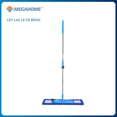 Cây lau nhà công nghiệp Megahome S6 Plus bông 60cm, khóa tăng giảm chiều cao, xoay 360 - Giảm còn 199.000đ