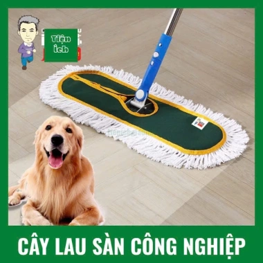 Cây lau nhà công nghiệp sợi cotton xoắn cỡ lớn - Giá 200k cho nhà hàng, khách sạn 3 Cây lau nhà công nghiệp sợi cotton xoắn cỡ lớn - Giá 200k cho nhà hàng, khách sạn 3