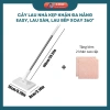 Cây Lau Nhà Đa Năng Easy Kẹp Khăn 360 - Lau Sàn & Bếp, Tiện Lợi, Giá 100.000đ