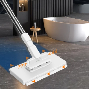 Cây Lau Nhà Đa Năng Easy Kẹp Khăn 360 - Lau Sàn & Bếp, Tiện Lợi, Giá 100.000đ 9