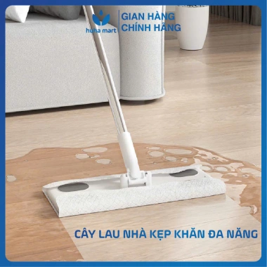 Cây Lau Nhà Đa Năng Kẹp Khăn, Tặng 1 Bịch Khan Khô Ướt - Giá chỉ 109.000 VND, giảm từ 140.610 VND Cây Lau Nhà Đa Năng Kẹp Khăn, Tặng 1 Bịch Khan Khô Ướt - Giá chỉ 109.000 VND, giảm từ 140.610 VND