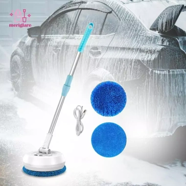Cây lau nhà điện tay cầm dài đa năng, chà sàn khô ướt cho ô tô và trần cửa – giá ưu đãi 521.400 VND 2