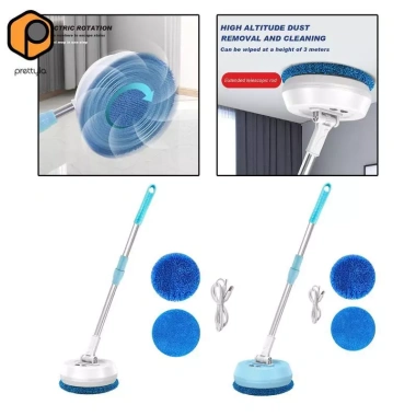 Cây lau nhà điện ướt‑khô đa năng, máy đánh bóng cho trần và phòng tắm - 556.600₫