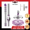 Cây Lau Nhà Inox 360 - Chổi Thái Lan G7, Bông Lau Tròn Dễ Thay Thế, 132k