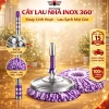 Cây Lau Nhà Inox 360 - Chổi Thái Lan G7, Bông Lau Tròn Dễ Thay Thế, 132k 2