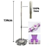 Cây Lau Nhà Inox 360 - Chổi Thái Lan G7, Bông Lau Tròn Dễ Thay Thế, 132k 5