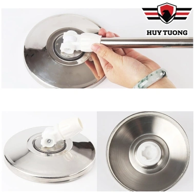 Cây Lau Nhà Inox 360 - Chổi Thái Lan G7, Bông Lau Tròn Dễ Thay Thế, 132k 9
