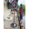 Cây lau nhà inox 360 độ kèm bông lau tím - Samba giảm giá 60k, giá gốc 78k 9