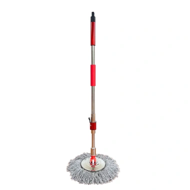 Cây Lau Nhà Inox 360 TOMAS Cao Cấp Mâm Xoay Bông Tăm Siêu Lì Giá 200.000 VND