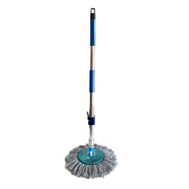 Cây Lau Nhà Inox 360 TOMAS Cao Cấp Mâm Xoay Bông Tăm Siêu Lì Giá 200.000 VND