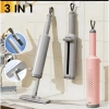 Cây Lau Nhà Mini Đa Năng Xoay 360 - Tự Vắt, Lau Kính Thông Minh, Mút Bọt Biển Siêu Thấm, Giá 150.000