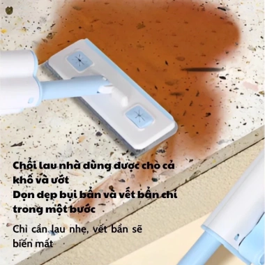 Cây Lau Nhà Mini Đa Năng Xoay 360 - Tự Vắt, Lau Kính Thông Minh, Mút Bọt Biển Siêu Thấm, Giá 150.000 8 Cây Lau Nhà Mini Đa Năng Xoay 360 - Tự Vắt, Lau Kính Thông Minh, Mút Bọt Biển Siêu Thấm, Giá 150.000 8