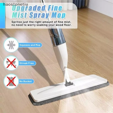 Cây Lau Nhà NS Dual Use 3 miếng tái sử dụng, lau bụi khô & ướt - Giá chỉ 203.688 VND