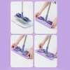Cây lau nhà phẳng kẹp vải lớn - Lau ướt khô, kèm giẻ lau & kẹp khăn, giá 93.900₫ 7