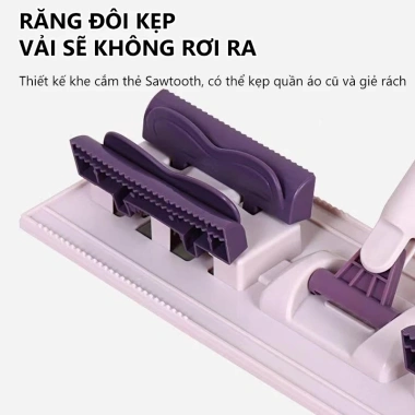 Cây lau nhà phun sương 3 trong 1 xoay 360 độ, lau ướt khô, kẹp vải 350ml - 35.500₫