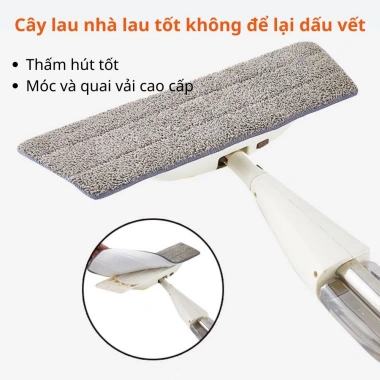 Cây Lau Nhà Phun Sương AURORA Thông Minh Bộ Chổi Đa Năng, Bình Xịt Xoay 360, Giá 21.499 VND