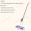 Cây lau nhà phun sương GREENSINDOOR - Đầu xoay 360 2 chế độ khô ướt đa năng 118cm 8