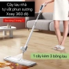 Cây Lau Nhà Phun Sương Tự Vắt Xoay 360 độ Kèm 3 Miếng Bông 38cm - Sạc, Khô Nhanh, Giá Ưu Đãi 289.000₫