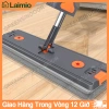 Cây lau nhà sàn lớn 45cm xoay 360 Giặt rảnh tay, có vắt, lau ướt khô đa năng, giá 54.600₫