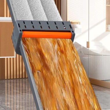 Cây lau nhà sàn lớn 45cm xoay 360 Giặt rảnh tay, có vắt, lau ướt khô đa năng, giá 54.600₫