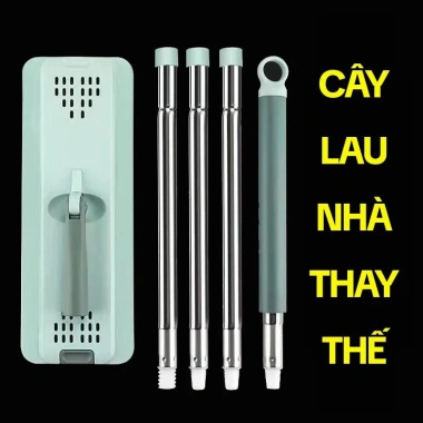 Cây Lau Nhà Thay Thế KITIMOP C6 PLUS - Giá 119.000, không thùng vắt, chất lượng cao
