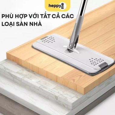Cây lau nhà thông minh 360 độ thay thế bộ lau không thùng vắt giá ưu đãi 54.583đ 8 Cây lau nhà thông minh 360 độ thay thế bộ lau không thùng vắt giá ưu đãi 54.583đ 8