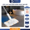Cây Lau Nhà Thông Minh Đầu Xoay 360 - Kẹp Khăn Tiện Dụng, Sạch Sẽ Mọi Bề Mặt, Giá Ưu Đãi 132.000đ