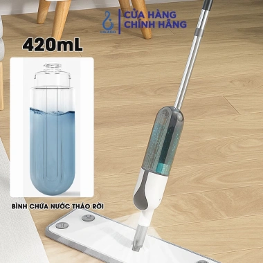 Cây lau nhà thông minh Likado LKD-109 phun sương - 228.000 VND, tiết kiệm thời gian 6