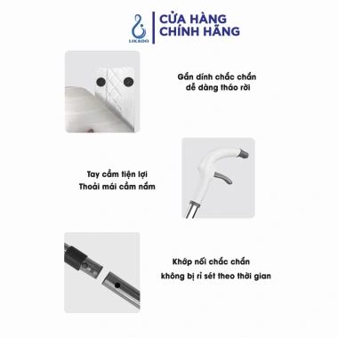 Cây lau nhà thông minh Likado LKD-109 phun sương - 228.000 VND, tiết kiệm thời gian 7