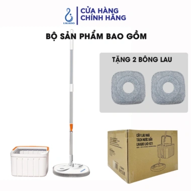 Cây lau nhà thông minh LKD-821 tách nước bẩn, siêu sạch, giảm giá 363.000đ