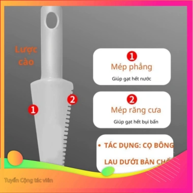 Cây lau nhà thông minh phun sương gọn nhẹ, xoay 360 độ cao cấp - 64.034 VND