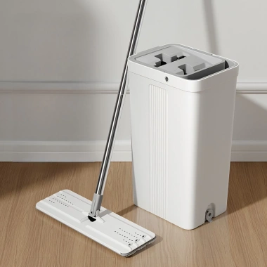 Cây Lau Nhà Thông Minh Tự Vắt, Thùng D5 Cao Cấp, Xoay 360 Độ + Bông Lau - Giá ưu đãi 378.525₫