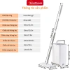 Cây Lau Nhà Thông Minh Tự Vắt, Thùng D5 Cao Cấp, Xoay 360 Độ + Bông Lau - Giá ưu đãi 378.525₫ 9