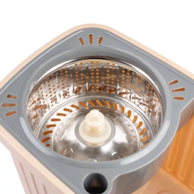Cây lau nhà thông minh xoay 360 độ - Bộ tay kéo bánh xe, chổi tự vắt, chỉ 315.000đ