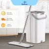 Cây Lau Nhà Tự Vắt 2 Ngăn - Chổi Lau 360 độ Tách Nước Bẩn, Bảo Vệ Da Tay