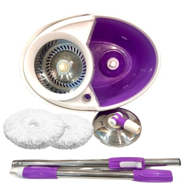 Cây lau nhà tự vắt 360 độ Thái Lan Spin Mop SM02 lồng vắt inox - Giá chỉ 219.000đ 2