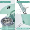 Cây Lau Nhà Tự Vắt 360° JETGO Khô Nhanh Siêu Sạch Khung Thép Không Gỉ Tặng Vải 7