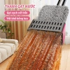 Cây Lau Nhà Tự Vắt 42cm Bàn Lau Hợp Kim Nhôm Xoay 360°, Tích Hợp Gạt Nước, Cán Thép Không Gỉ Cao Cấp, Giá 160k 2