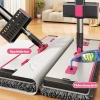 Cây Lau Nhà Tự Vắt 42cm Bàn Lau Hợp Kim Nhôm Xoay 360°, Tích Hợp Gạt Nước, Cán Thép Không Gỉ Cao Cấp, Giá 160k 6