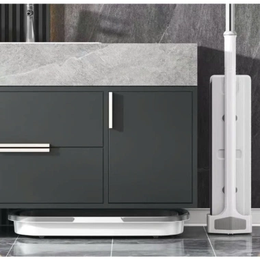 Cây Lau Nhà Tự Vắt 45x12cm Xoay 360 Đa Năng Có Bàn Lau & Xô - Giá Ưu Đãi 150k