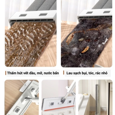 Cây Lau Nhà Tự Vắt 50cm TV50 - Siêu Nhẹ, Dễ Dùng, Giá Ưu Đãi 160.000đ 3