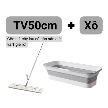 Cây Lau Nhà Tự Vắt 50cm TV50 - Siêu Nhẹ, Dễ Dùng, Giá Ưu Đãi 160.000đ 10